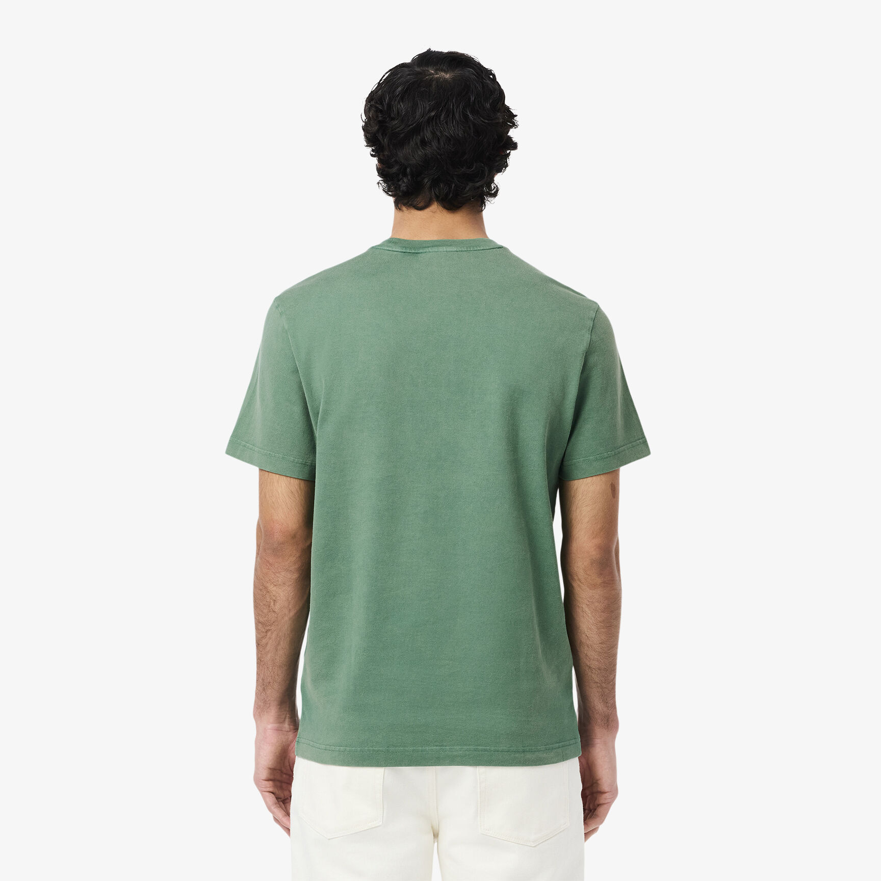Washed Effect Heavy Jersey T-shirt