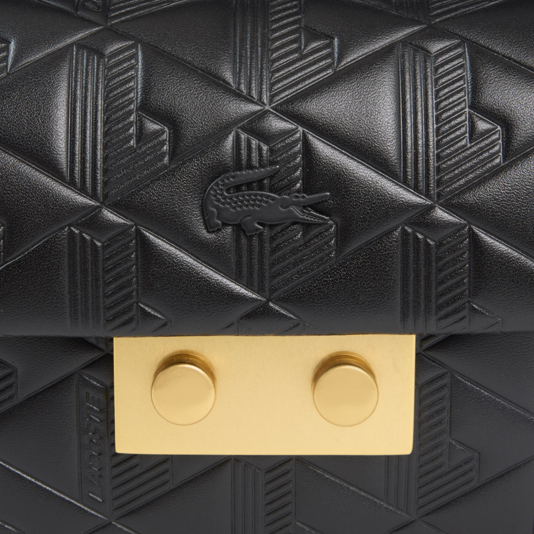 Mini Maheki Embossed Leather Shoulder Bag lacoste mini maheki embossed leather shoulder bag