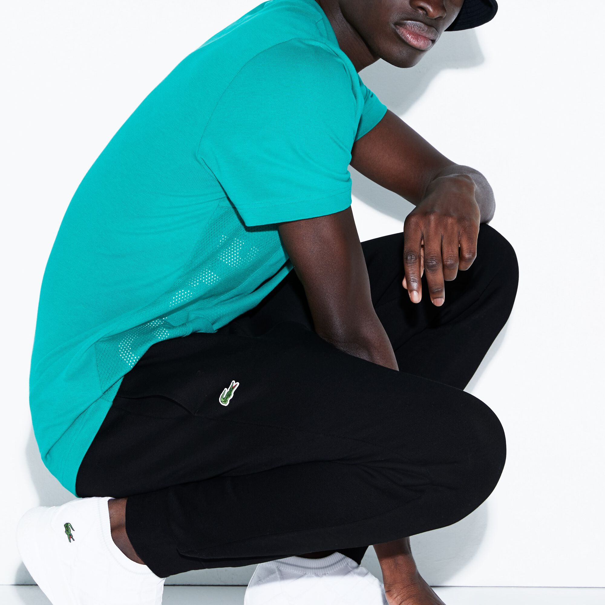 Men's Lacoste SPORT Cotton Fleece Tennis Sweatpants Men's Lacoste SPORT Cotton Fleece Tennis Sweatpants