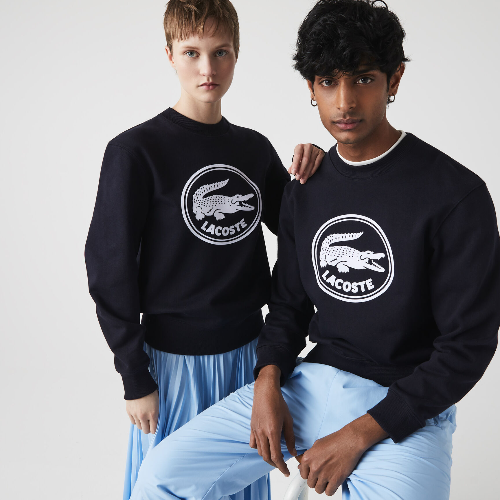 Unisex 3D Logo Organic Cotton Fleece Sweatshirt Unisex 3D Logo Organic Cotton Fleece Sweatshirt