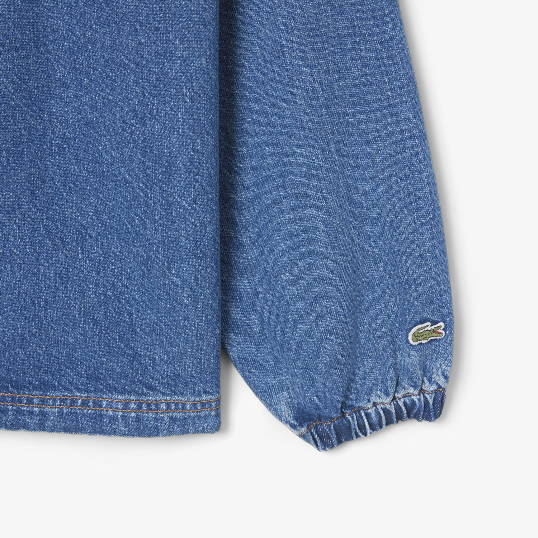 Oversized Denim Popover Jacket Oversized Denim Popover Jacket