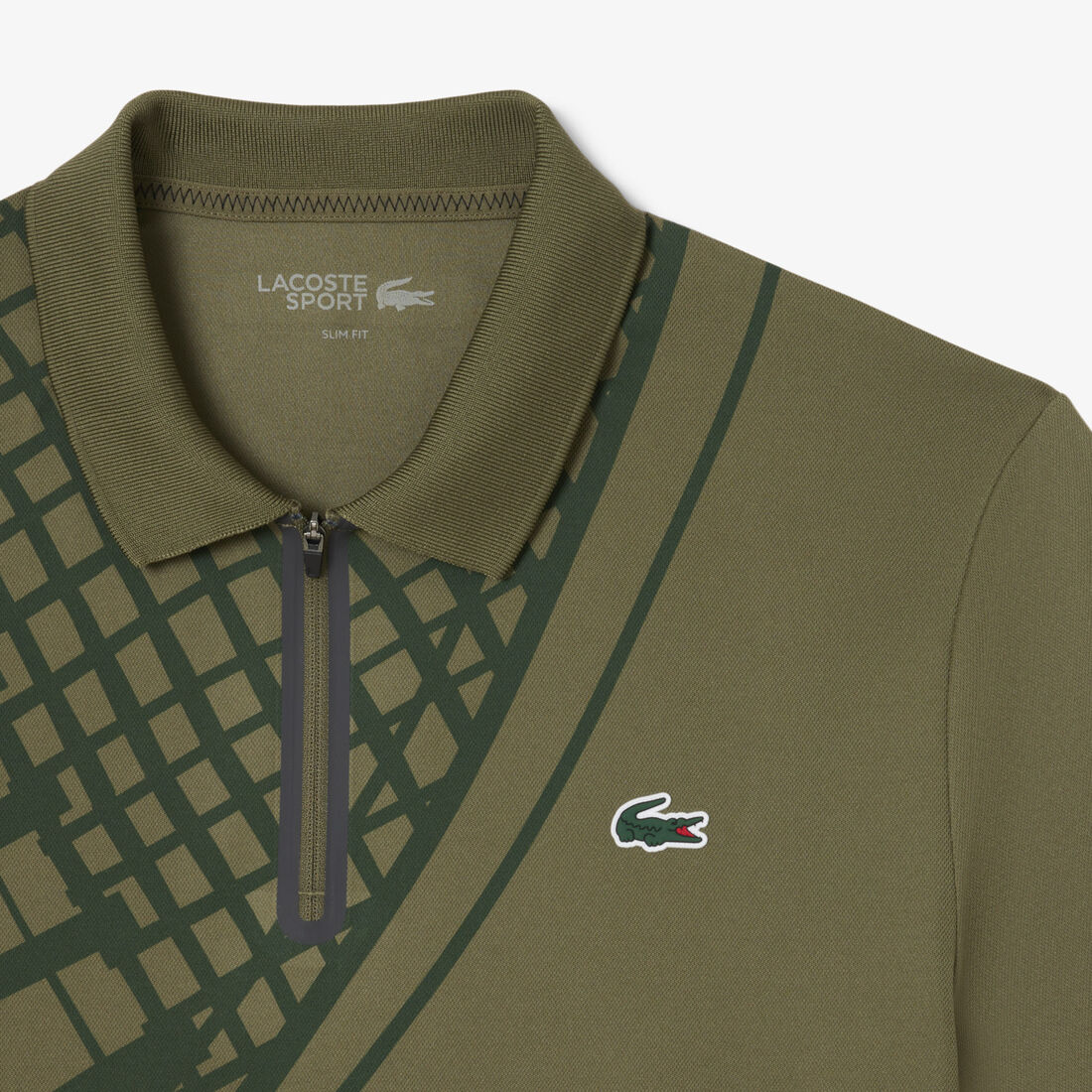 Ultra Dry Printed Slim Fit Tennis Polo Shirt Ultra Dry Printed Slim Fit Tennis Polo Shirt