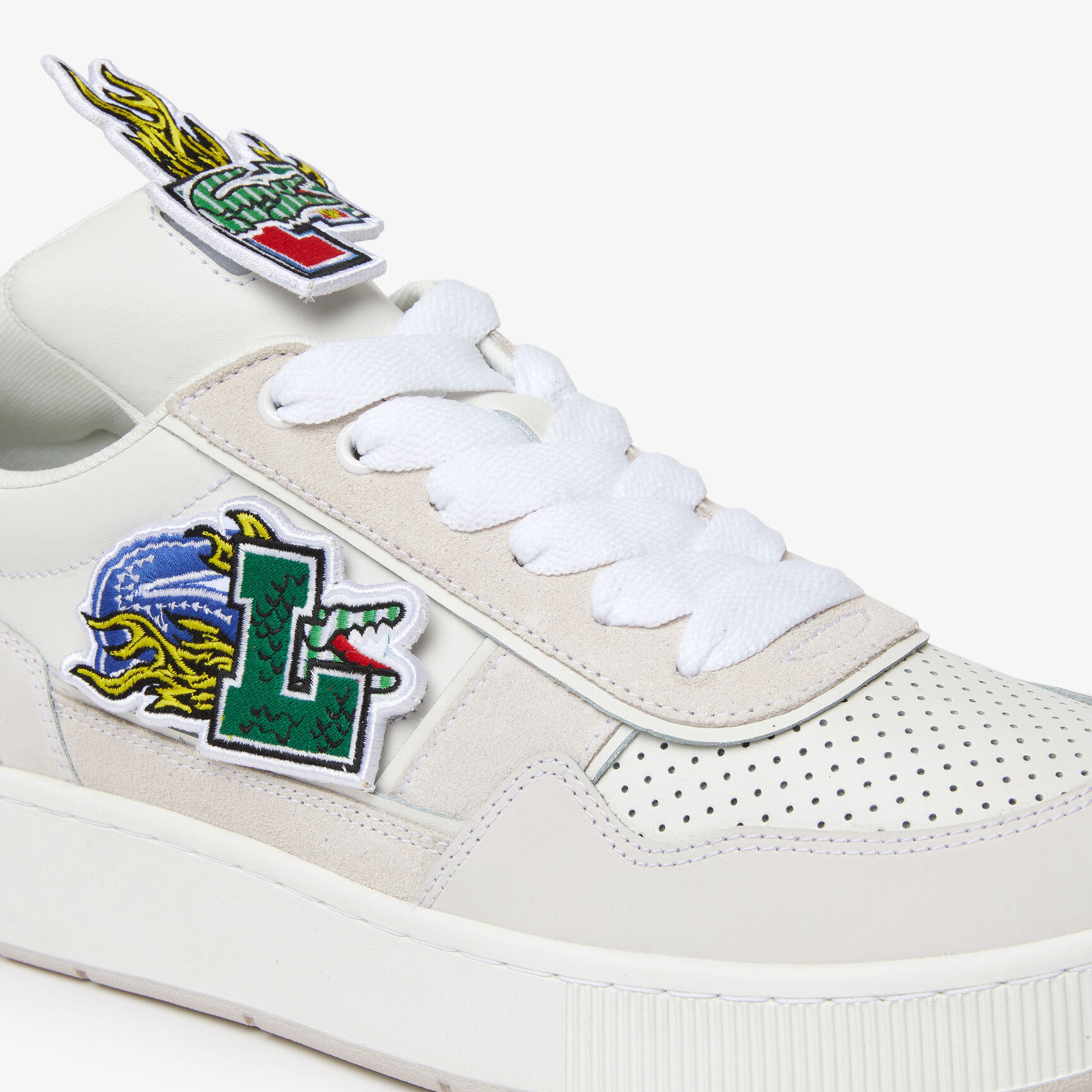 Men's Lacoste Ace Clip Leather Sneakers Men's Lacoste Ace Clip Leather Sneakers