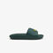 men s lacoste croco synthetic slides