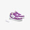 women s lacoste t clip leather bi colour trainers