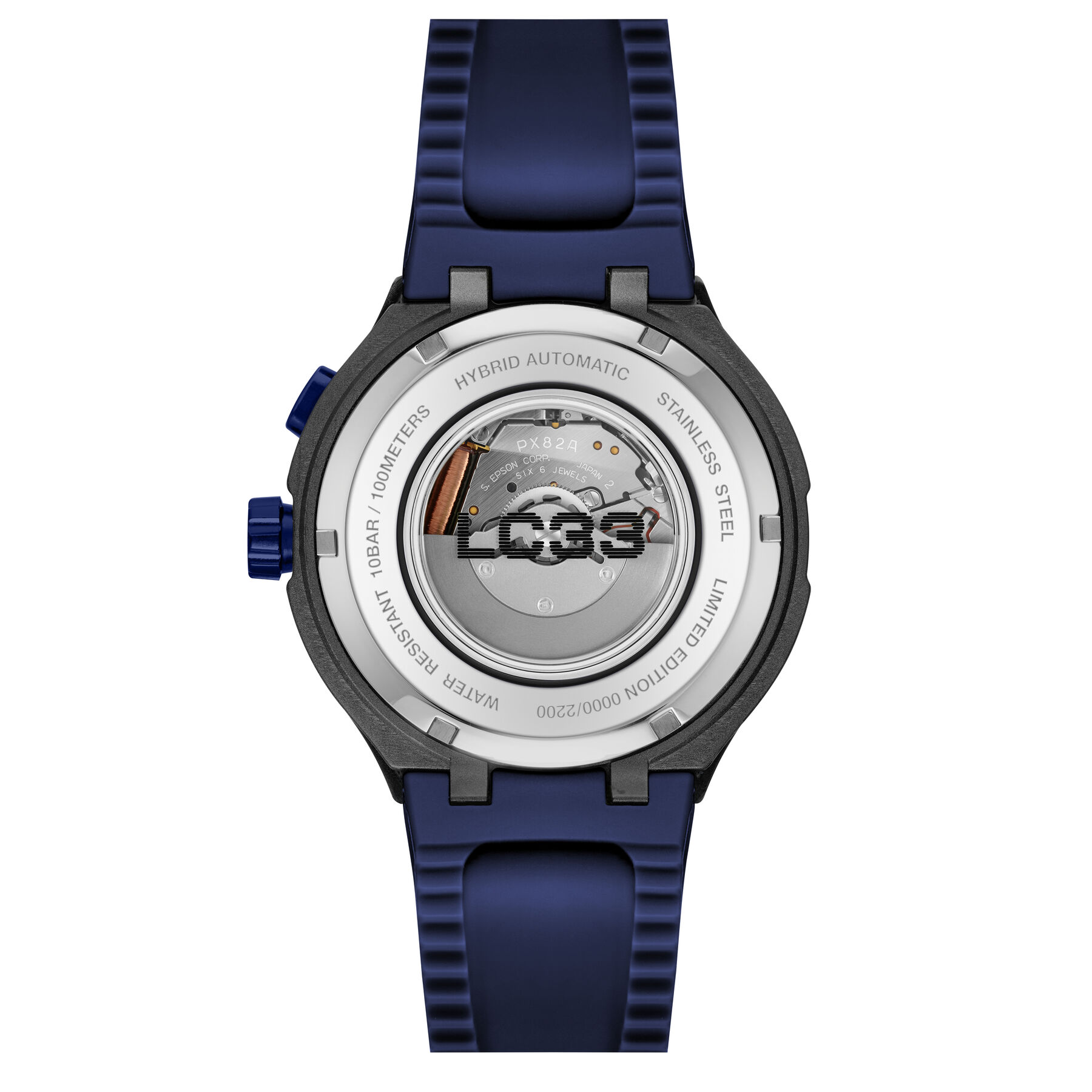 LC33 Blue Silicone Watch LC33 Blue Silicone Watch
