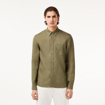 Regular Fit Linen Shirt