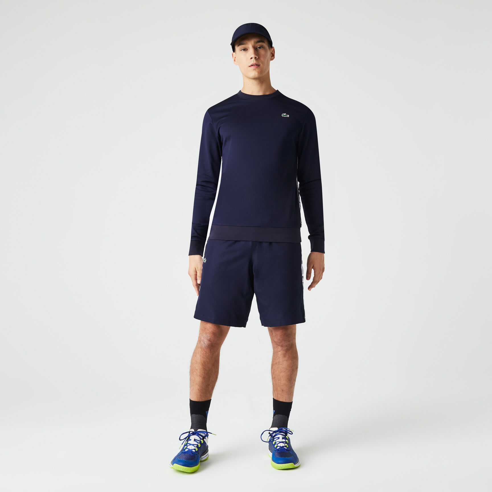 شورت تنس تفتا للرجال مجموعة Lacoste SPORT شورت تنس تفتا للرجال مجموعة Lacoste SPORT