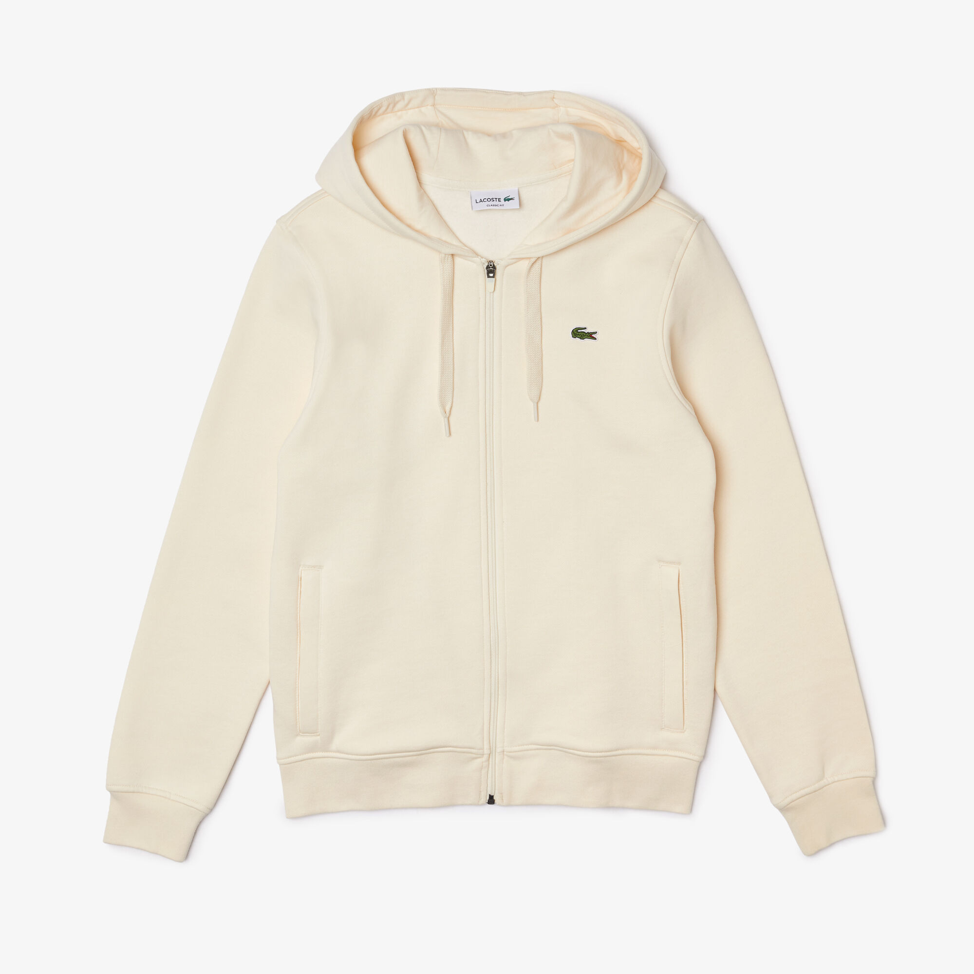 Men s Lacoste Sport Lightweight Bi material Hoodie