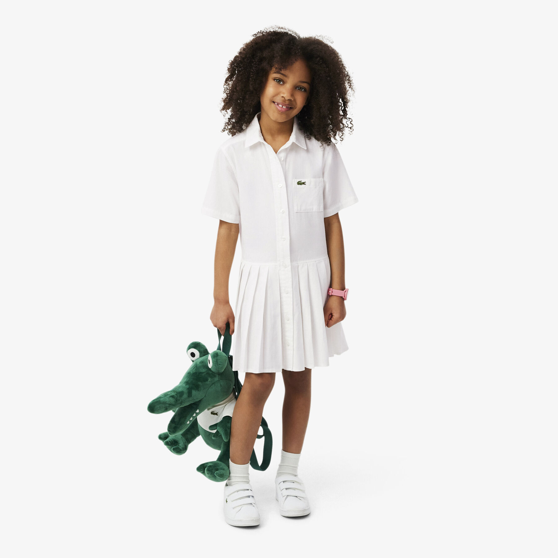 Poplin Pleat Skirt Shirt Dress Poplin Pleat Skirt Shirt Dress