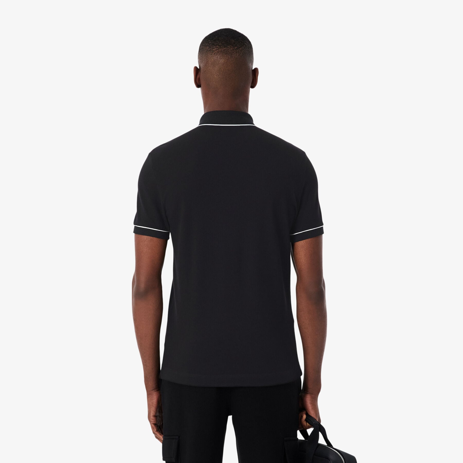 lacoste regular fit paris stretch pique polo shirt