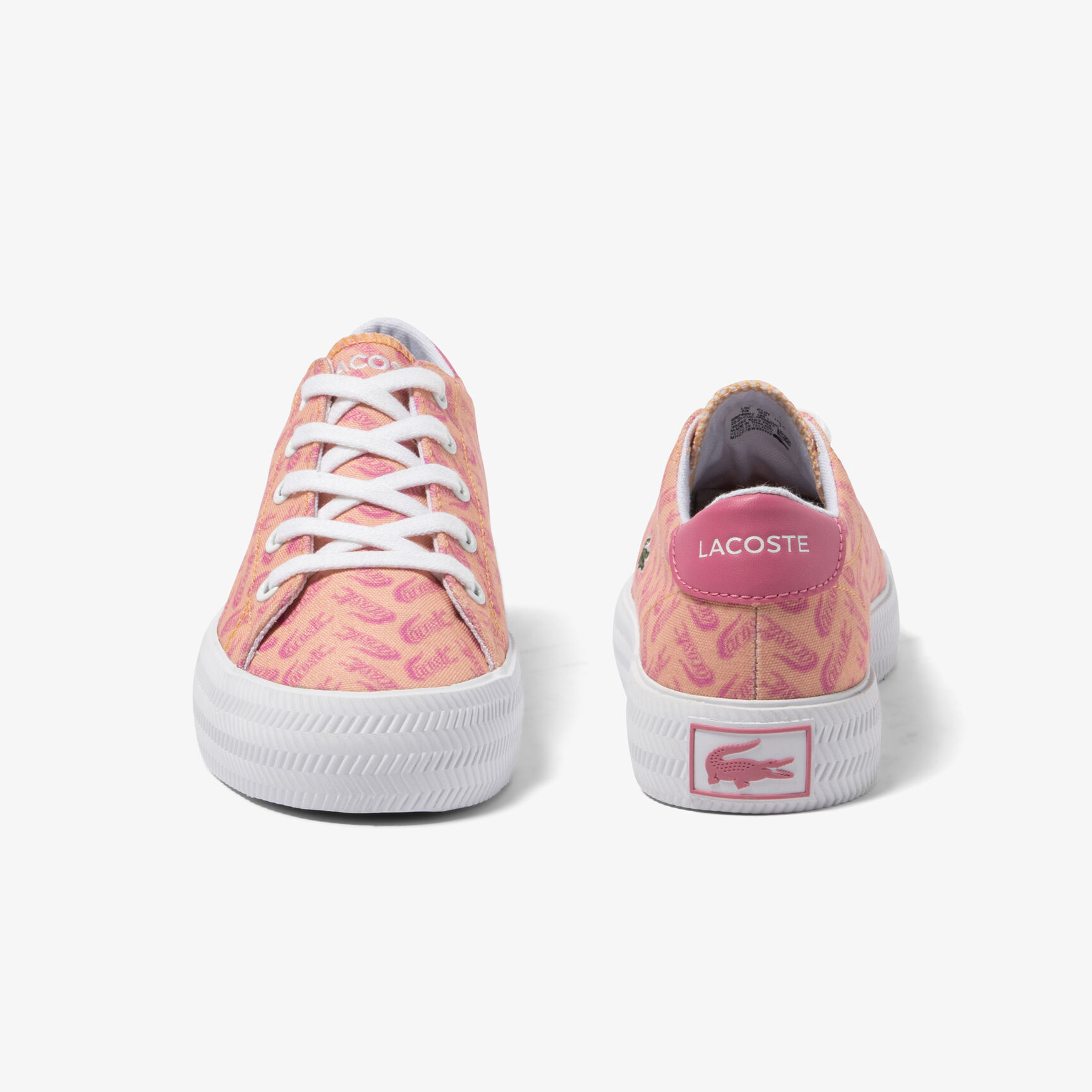 Children's Lacoste Gripshot Textile Trainers