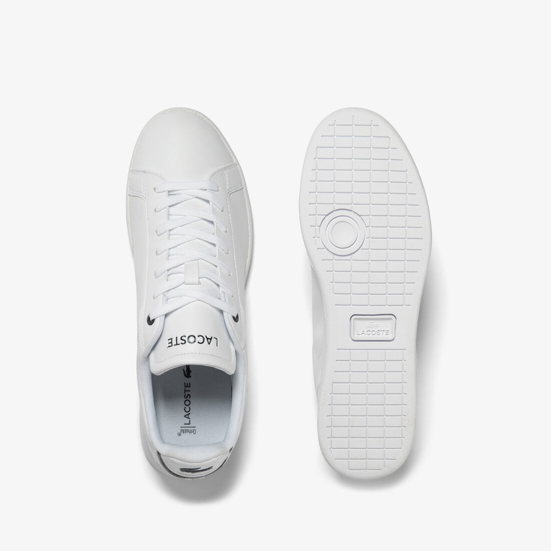 Men's Lacoste Carnaby Pro BL Leather Tonal Trainers Men's Lacoste Carnaby Pro BL Leather Tonal Trainers