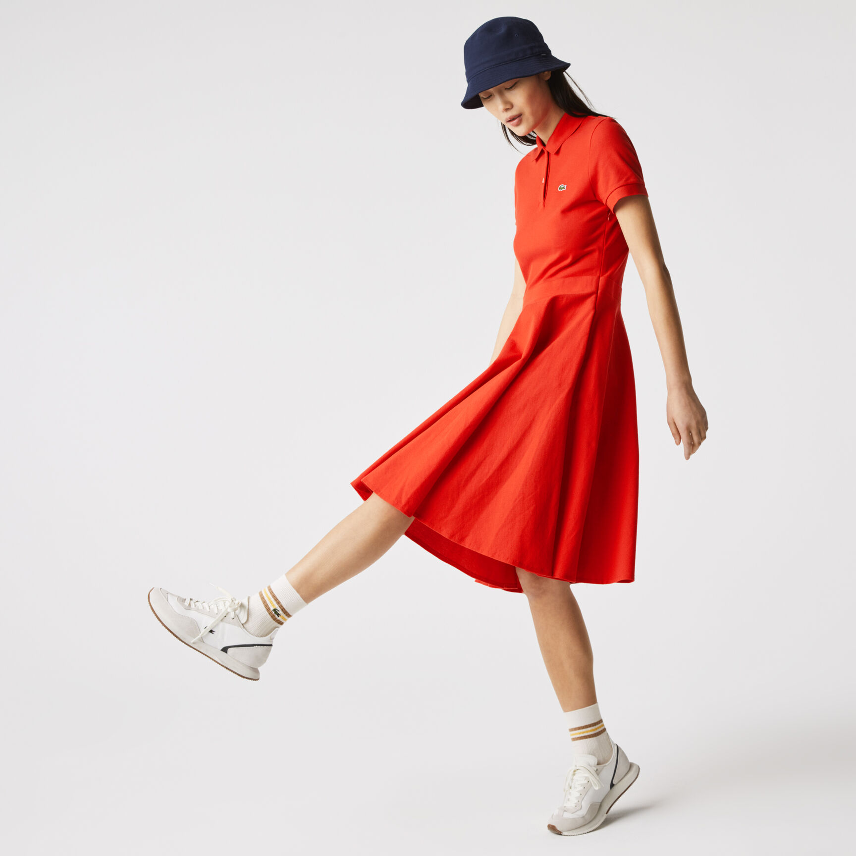 Women&rsquo;s Fitted Cotton Piqu&eacute; Polo Dress