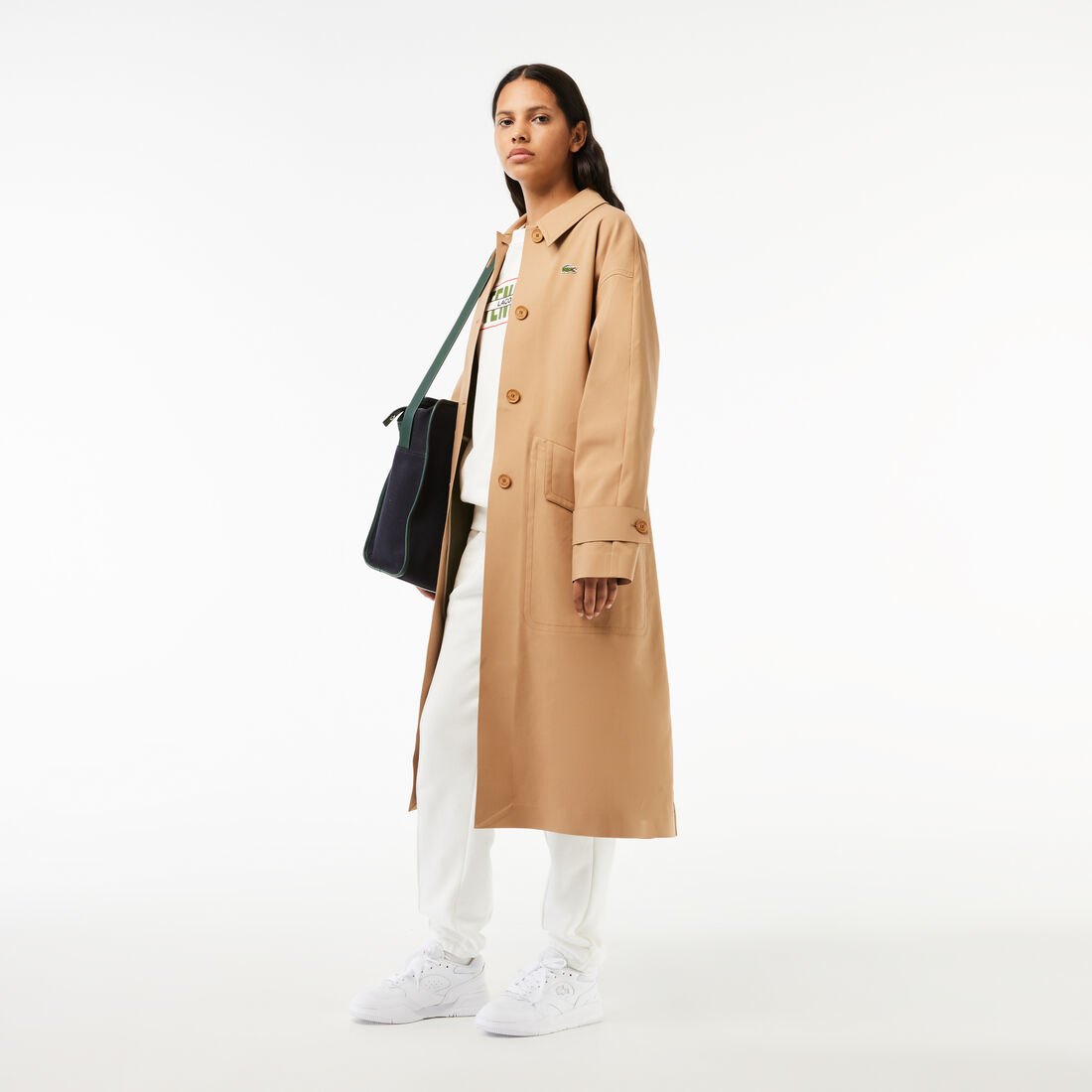 Women's Lineshot Signature Heel Leather Trainers Women's Lineshot Signature Heel Leather Trainers