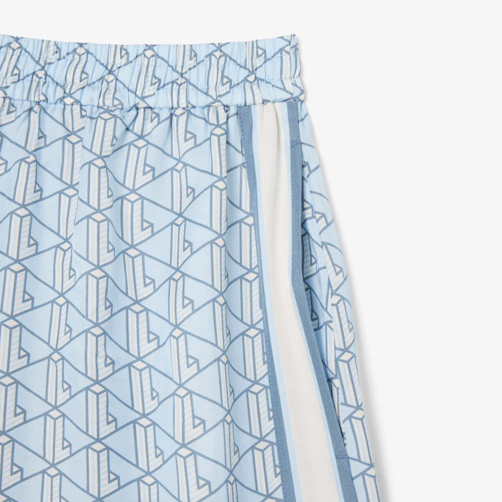 Fluid Monogram Print Shorts
