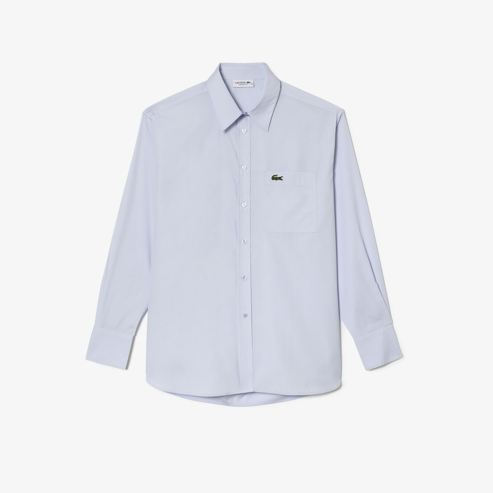 Oversized Fit Cotton Poplin Shirt