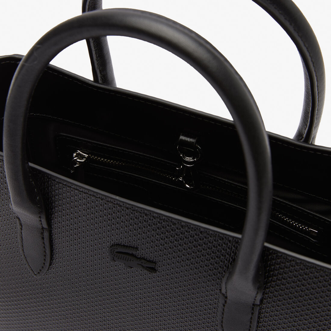 Women's Chantaco Piqué Leather Small Shoulder Shopping Bag Women's Chantaco Piqué Leather Small Shoulder Shopping Bag