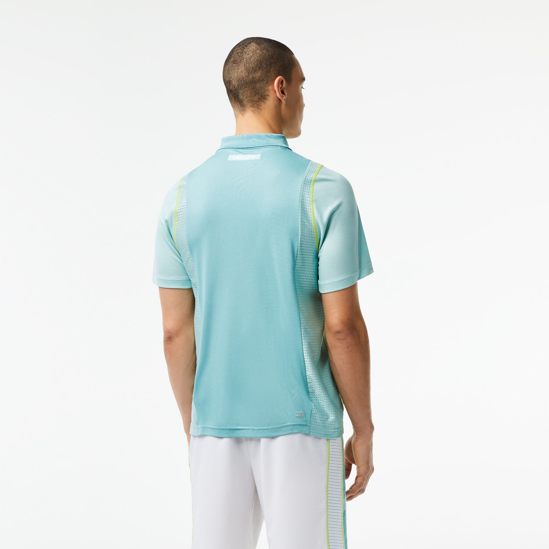 تيشيرت بولو بوليستر معاد تدويره للرجال مجموعة Lacoste Tennis لاكوست تيشيرت بولو بوليستر معاد تدويره للرجال مجموعة lacoste tennis