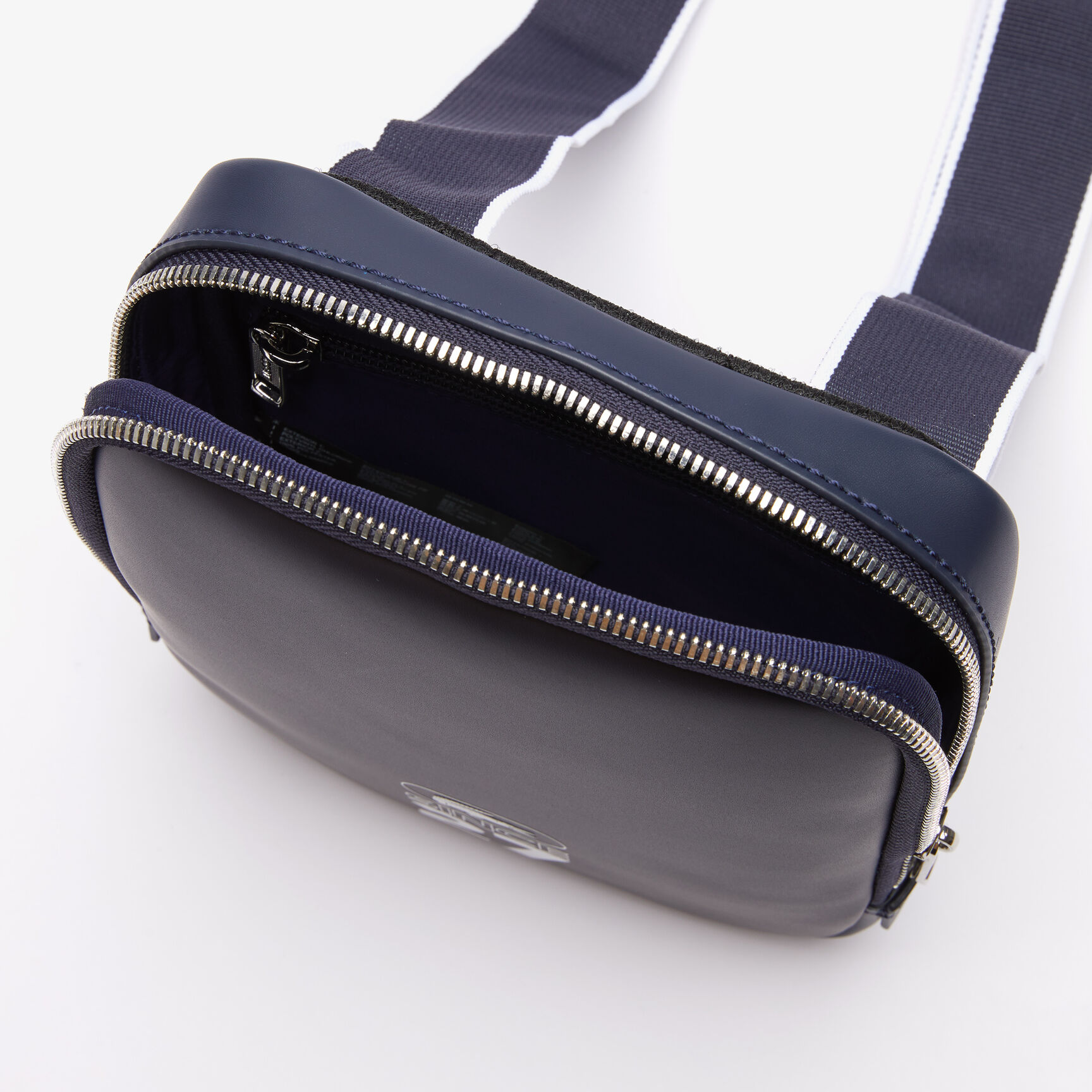 حقيبة قماش مستطيلة بشعار مطبوع 1927 للرجال حقيبة قماش مستطيلة بشعار مطبوع 1927 للرجال