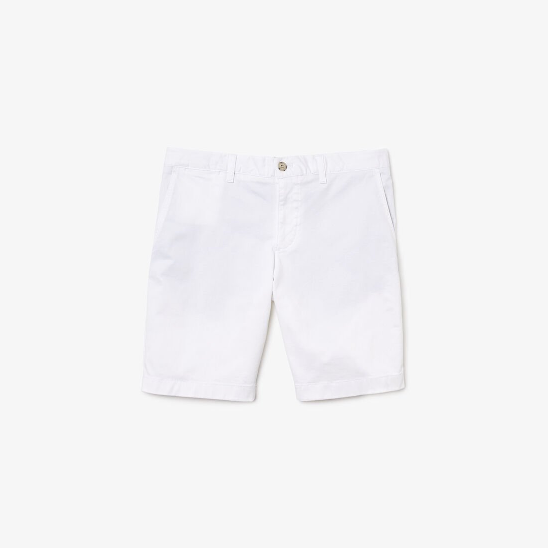 Men's Slim Fit Stretch Gabardine Bermuda Shorts Men's Slim Fit Stretch Gabardine Bermuda Shorts
