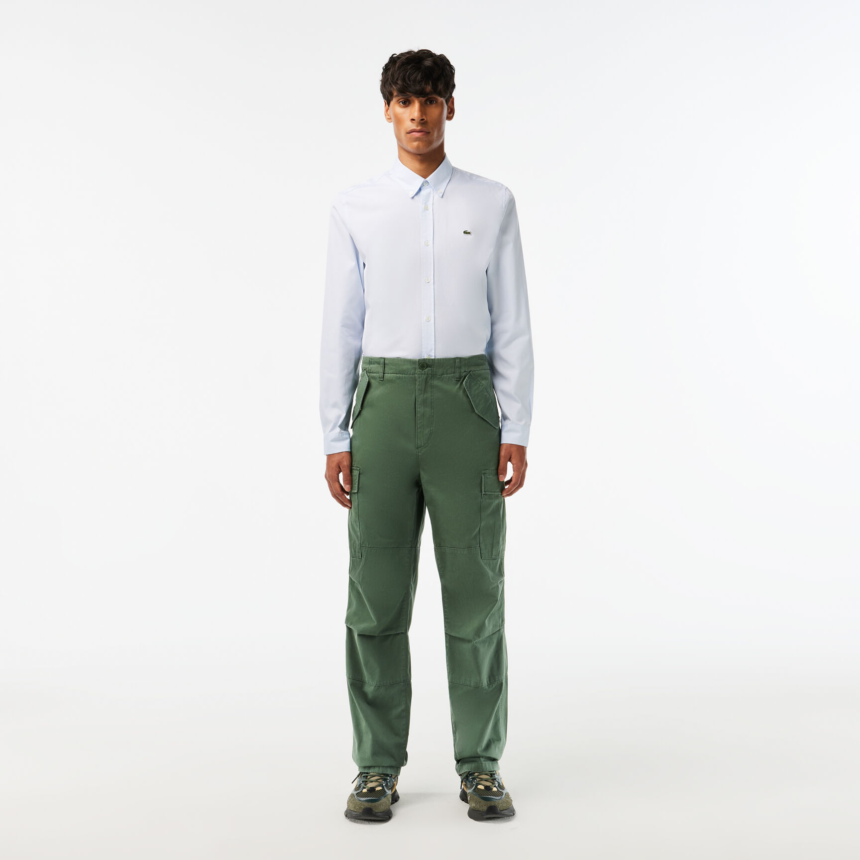 Straight Fit Cotton Cargo Pants Straight Fit Cotton Cargo Pants