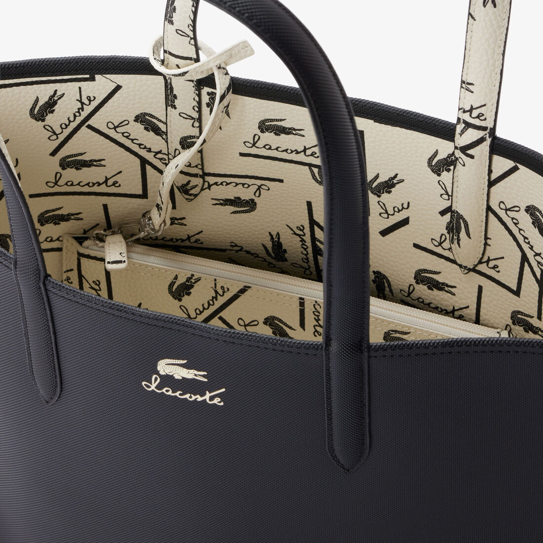 Reversible Anna Tote with Signature Reversible Anna Tote with Signature