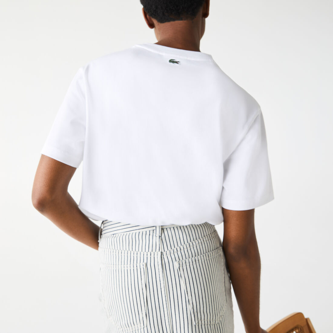 Women’s Crew Neck Chantaco Print Cotton T-shirt Women’s Crew Neck Chantaco Print Cotton T-shirt