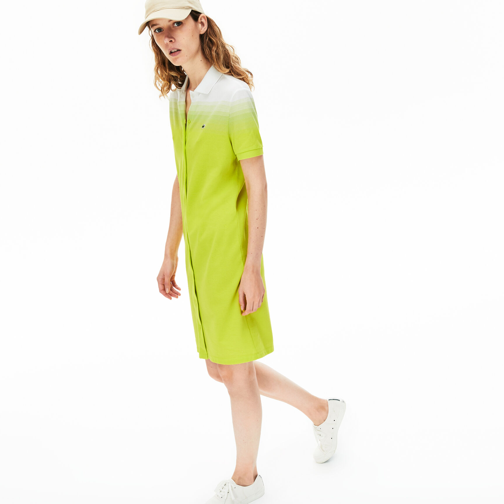Women's Made in France Cotton Piqué Polo Dress Women's Made in France Cotton Piqué Polo Dress