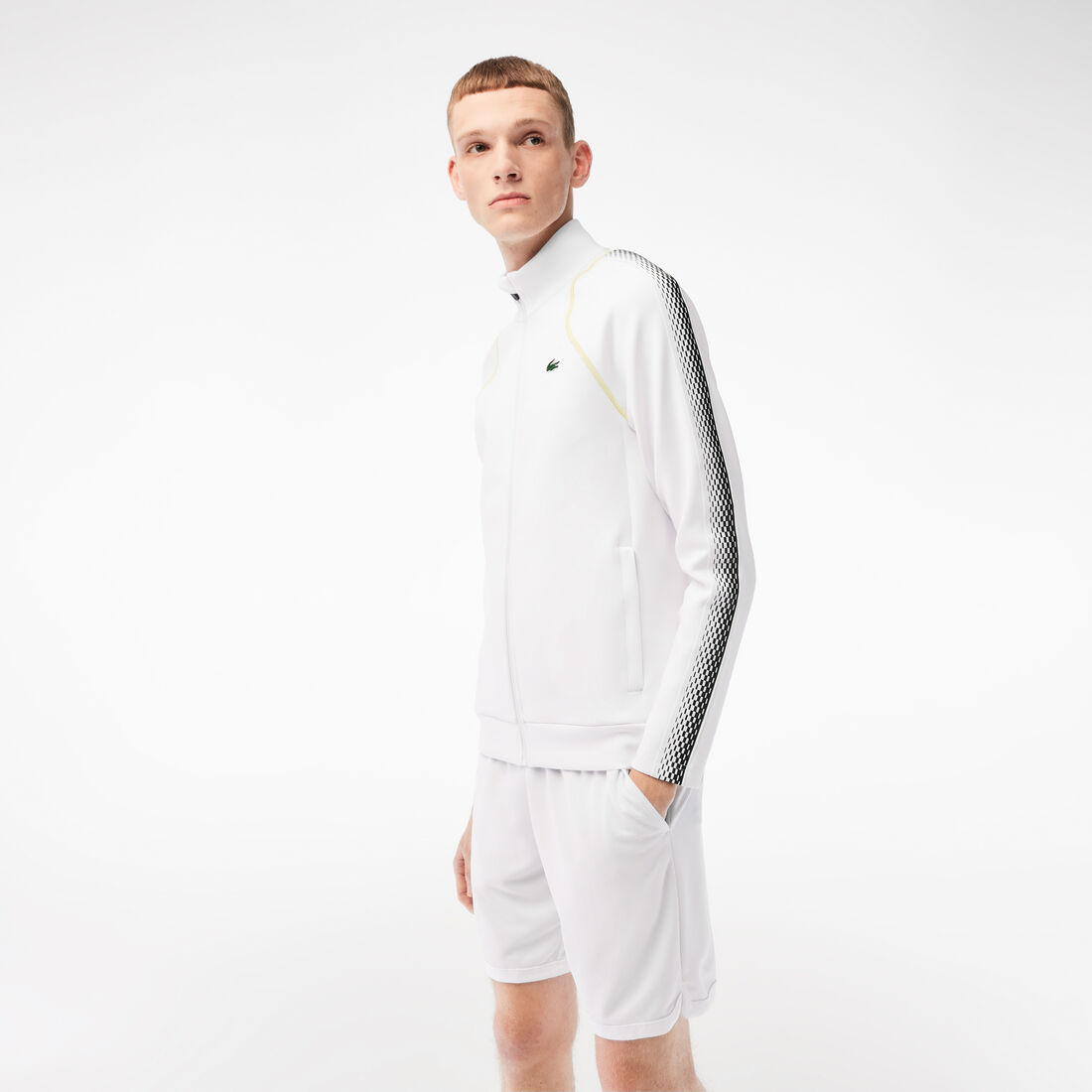 Men&rsquo;s Lacoste Tennis x Daniil Medvedev Zipped Sweatshirt