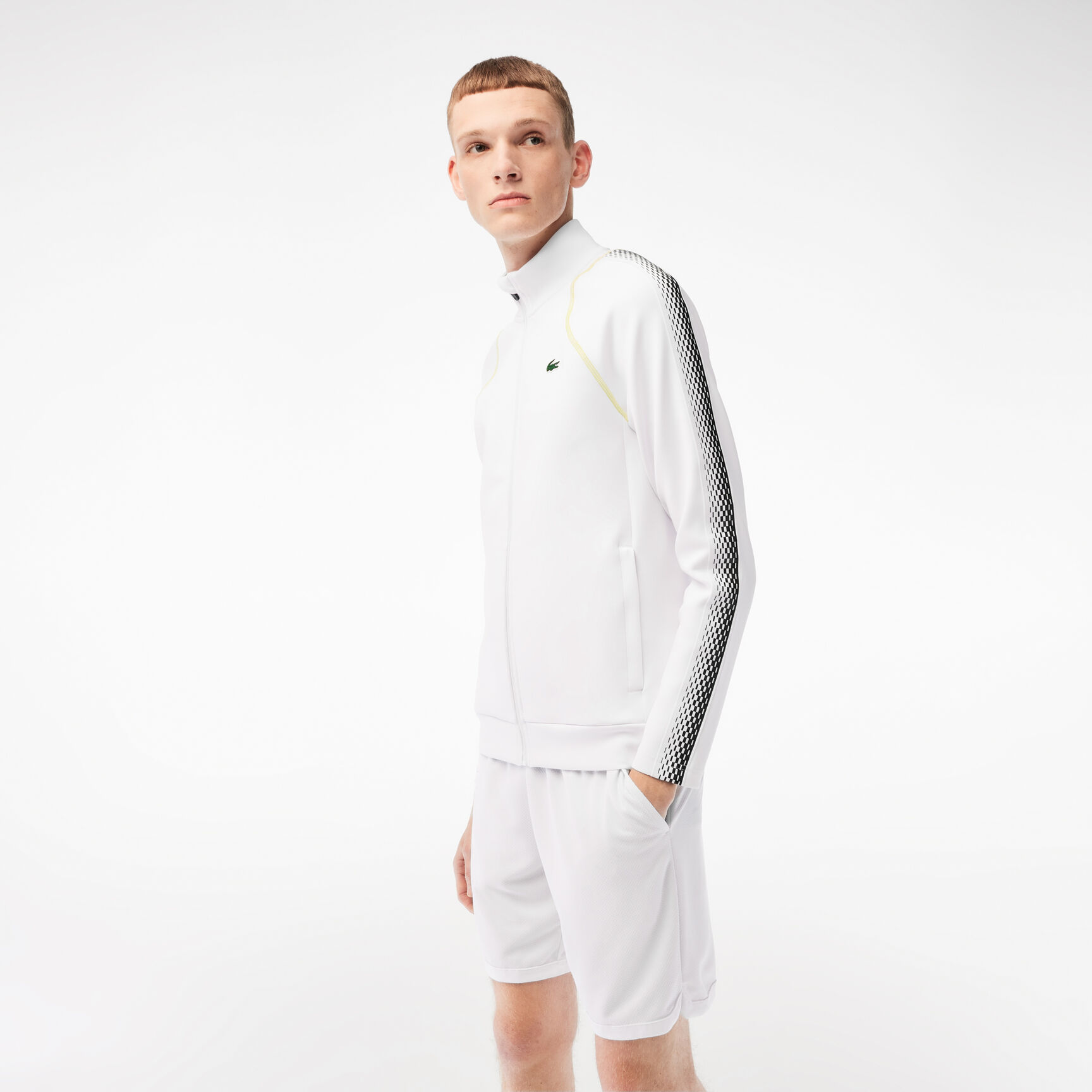 Men&rsquo;s Lacoste Tennis x Daniil Medvedev Zipped Sweatshirt