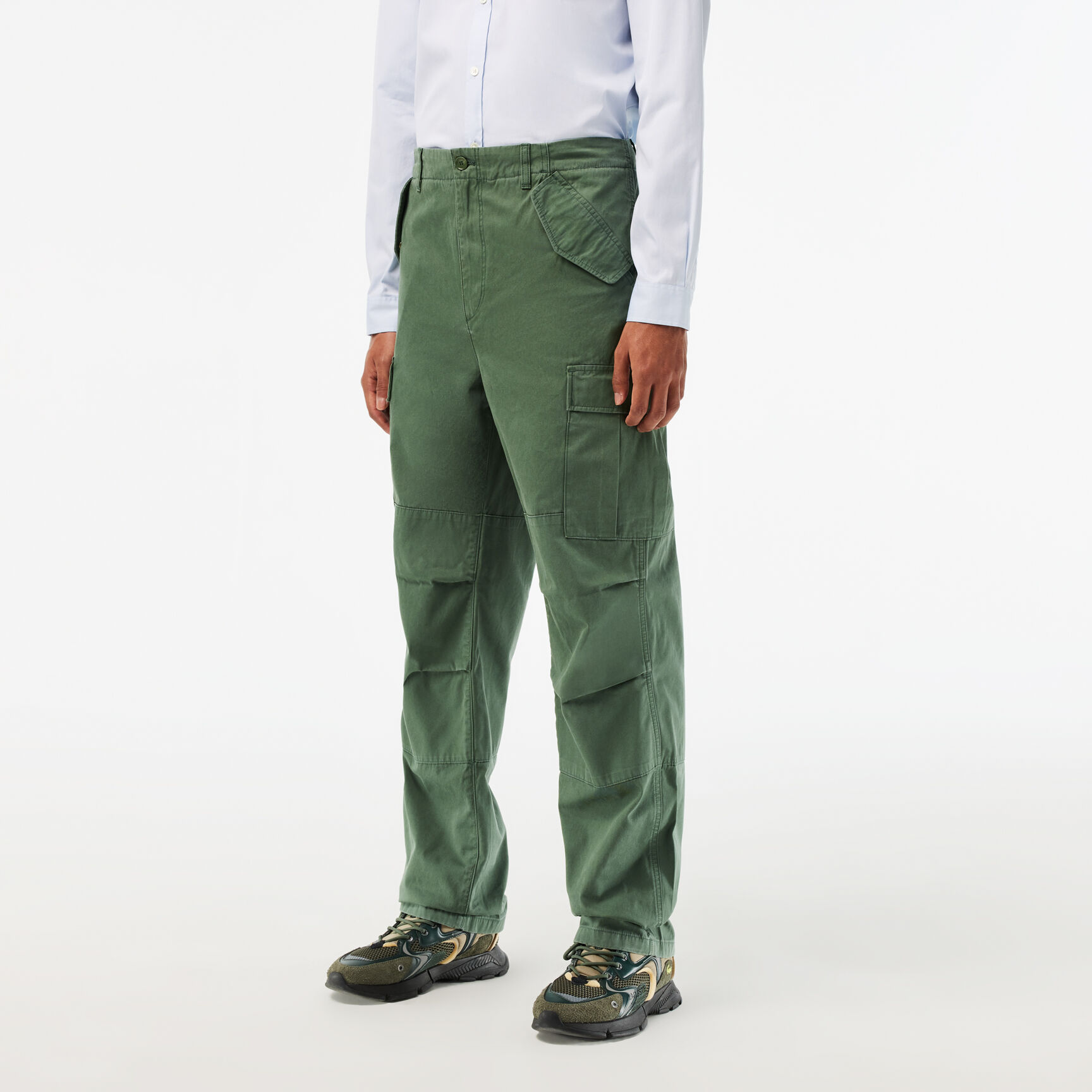 Straight Fit Cotton Cargo Pants Straight Fit Cotton Cargo Pants