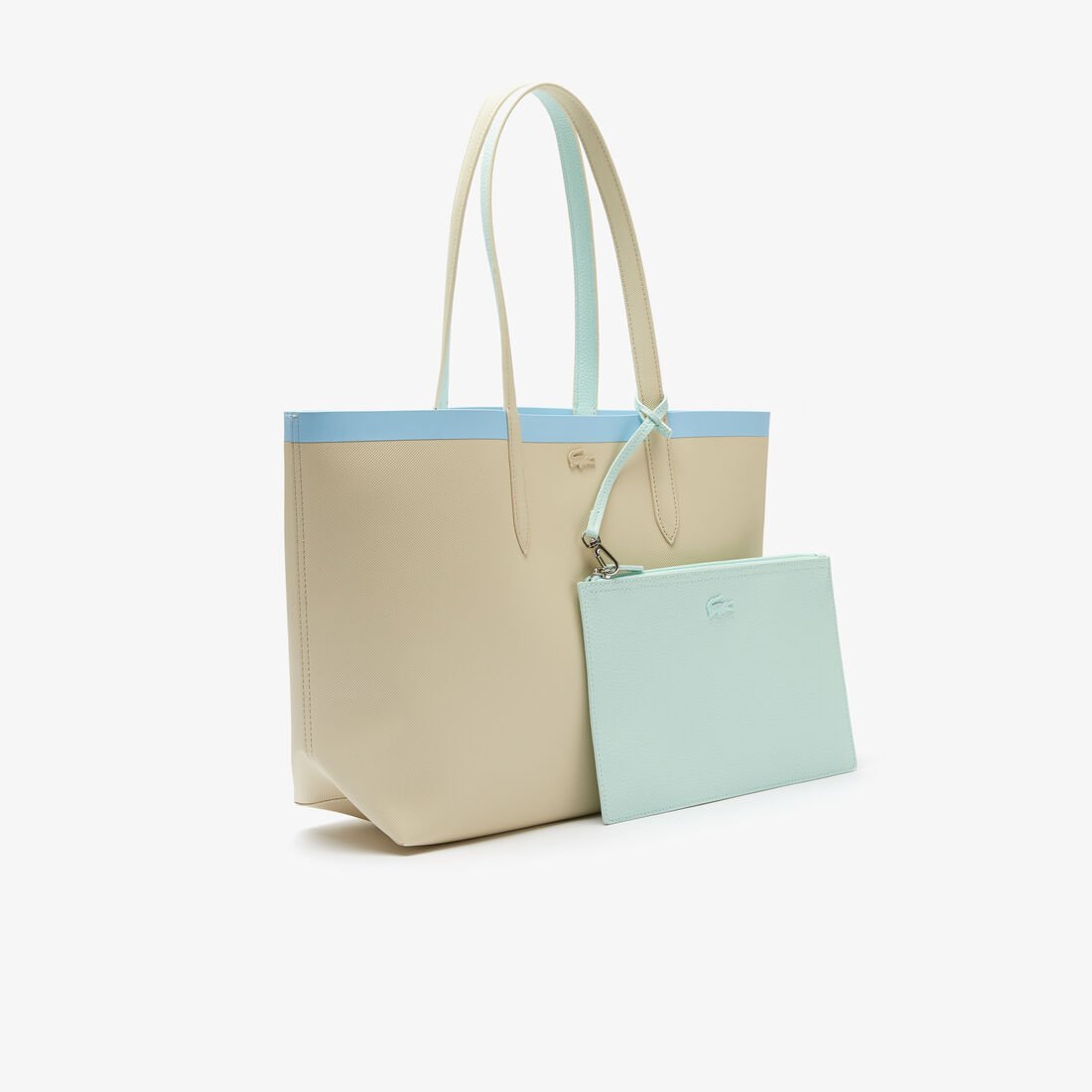 Women's Anna Removable Zip Pouch Canvas Large Shopper Bag Women's Anna Removable Zip Pouch Canvas Large Shopper Bag