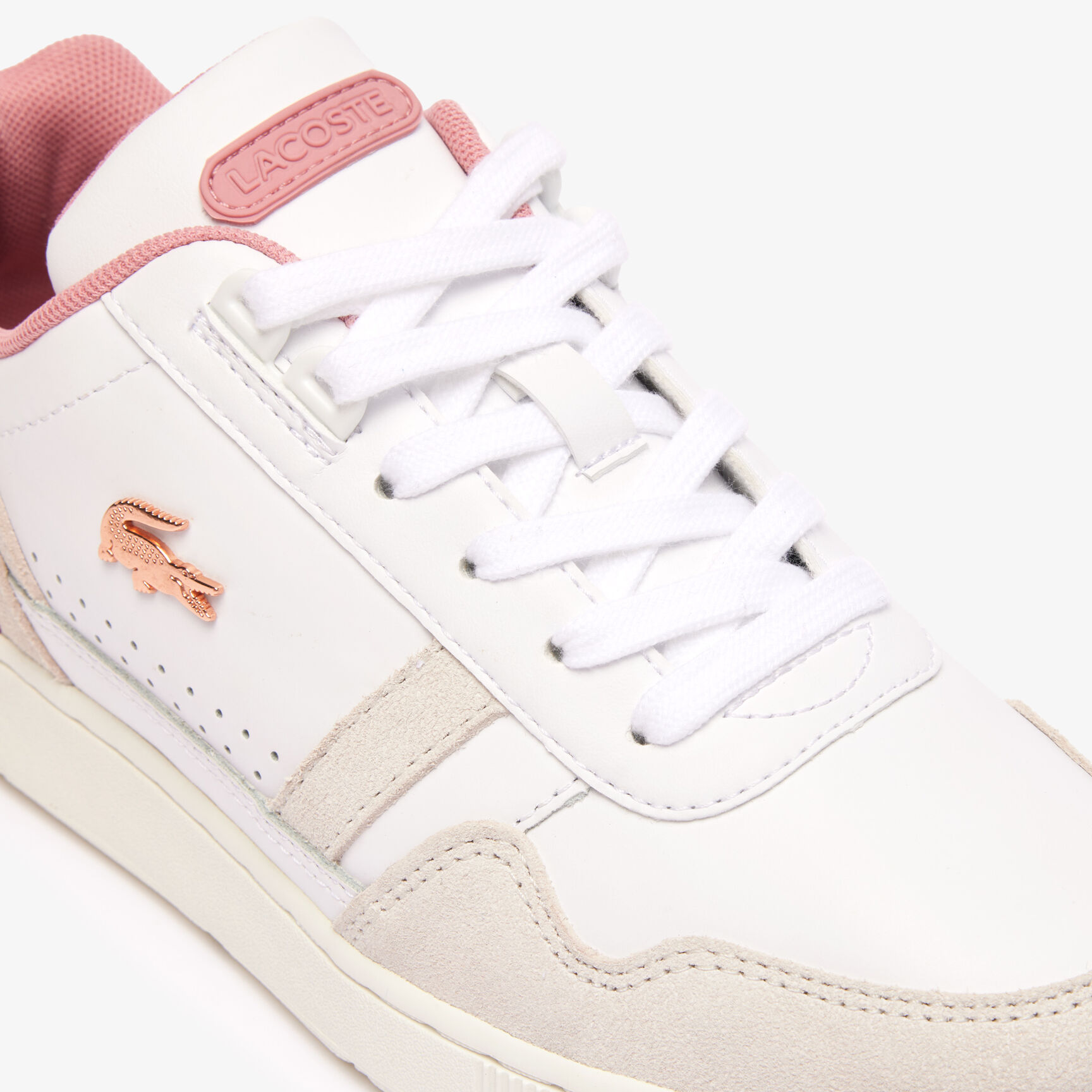 Women's T-Clip Contrasted Leather Trainers Women's T-Clip Contrasted Leather Trainers