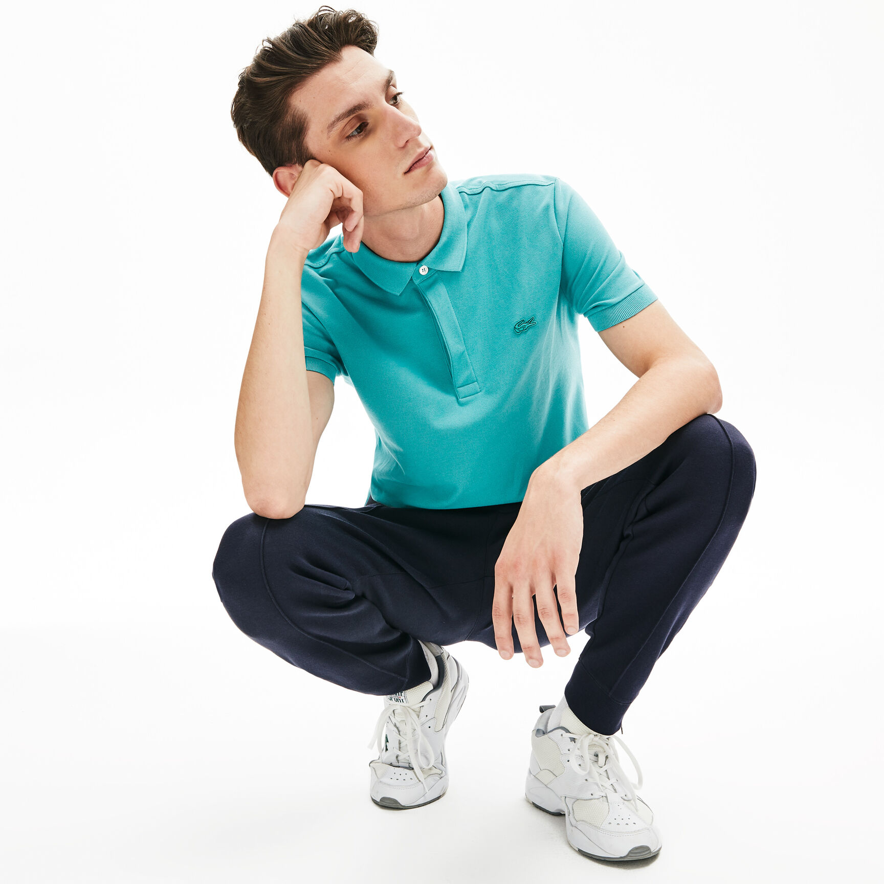 Regular Fit Paris Stretch Pique Polo Shirt