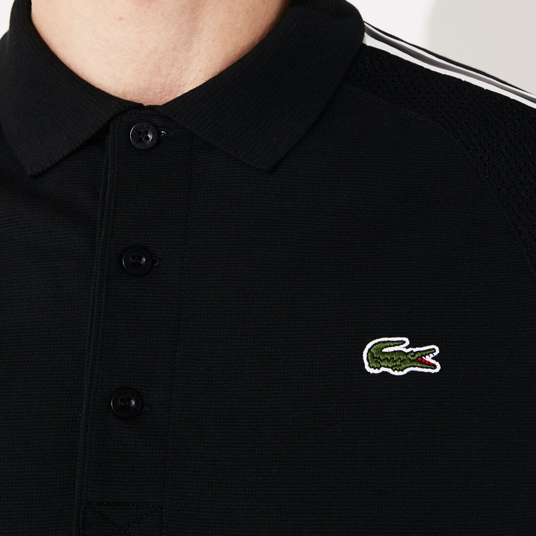 قميص بولو للرجال من مجموعة Lacoste SPORT من القطن فائق الخفة قميص بولو للرجال من مجموعة Lacoste SPORT من القطن فائق الخفة