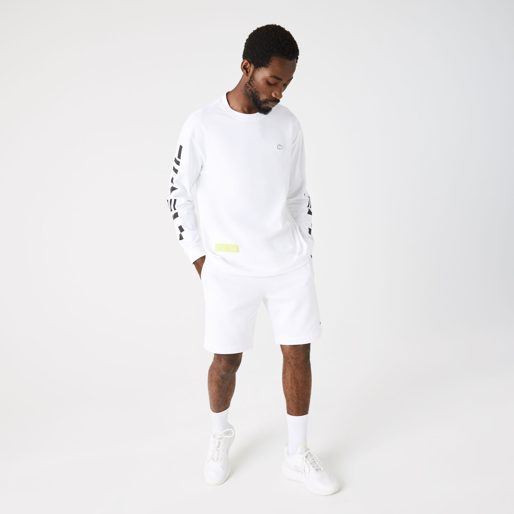 Men's Loose Fit Print T-Shirt lacoste men s loose fit print t shirt