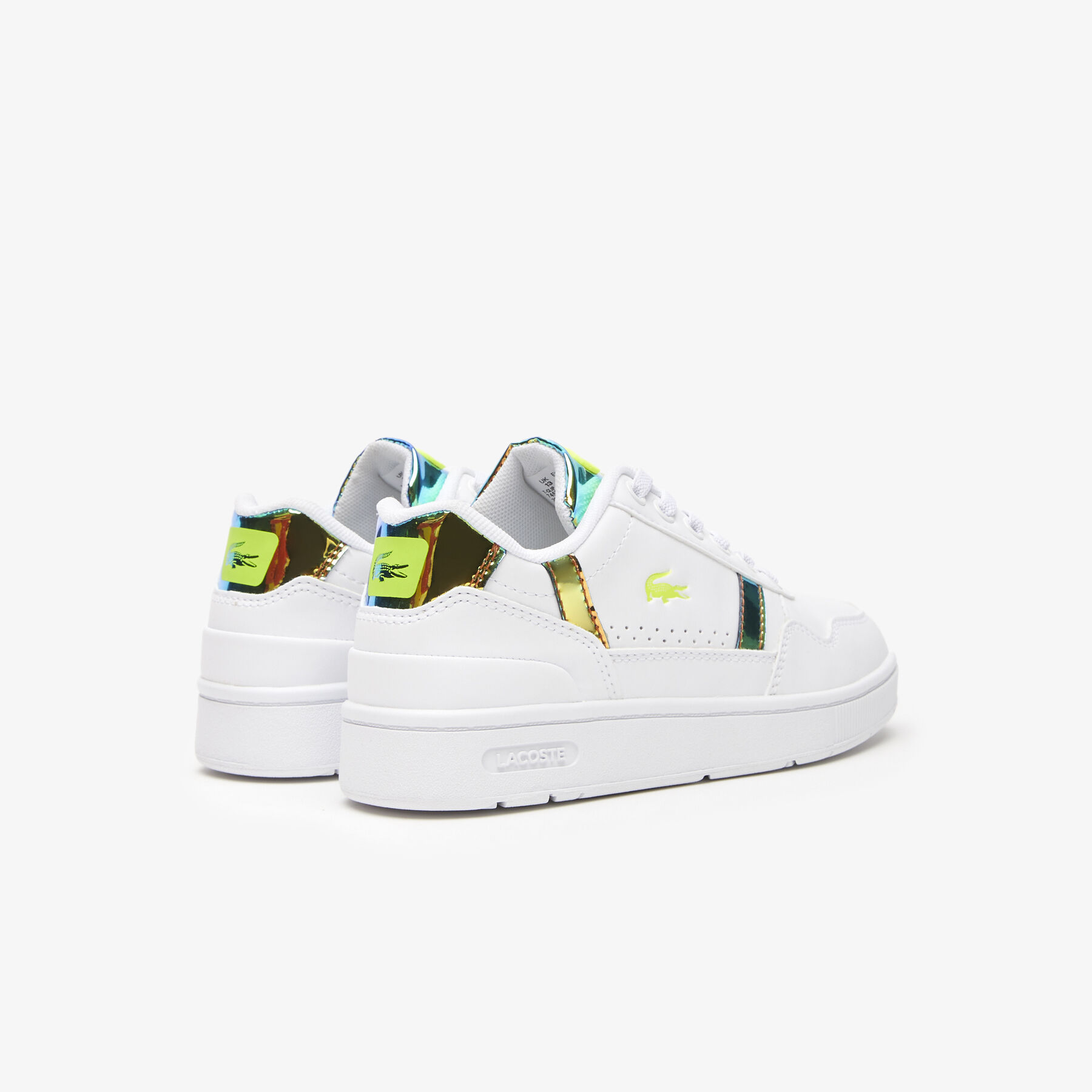 Children's Lacoste T-Clip Synthetic Trainers children s lacoste t clip synthetic trainers