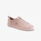 lacoste women s straightset leather and synthetic sneakers