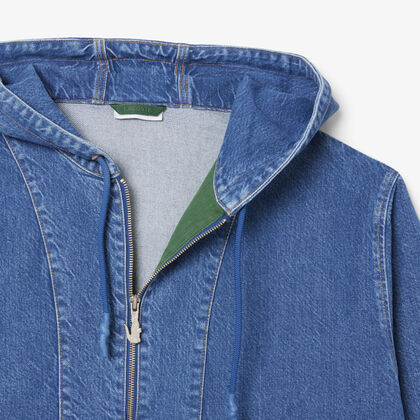 جاكيت جينز كبير الحجم