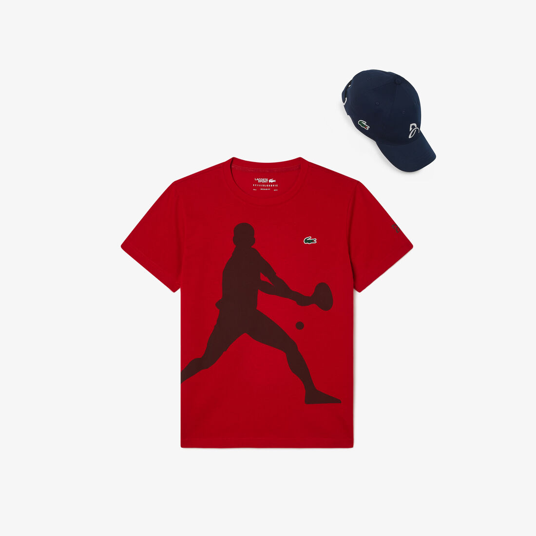Lacoste Tennis x Novak Djokovic T-shirt and Cap Set Lacoste Tennis x Novak Djokovic T-shirt and Cap Set