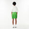 lacoste short pleated elastic waist skirt