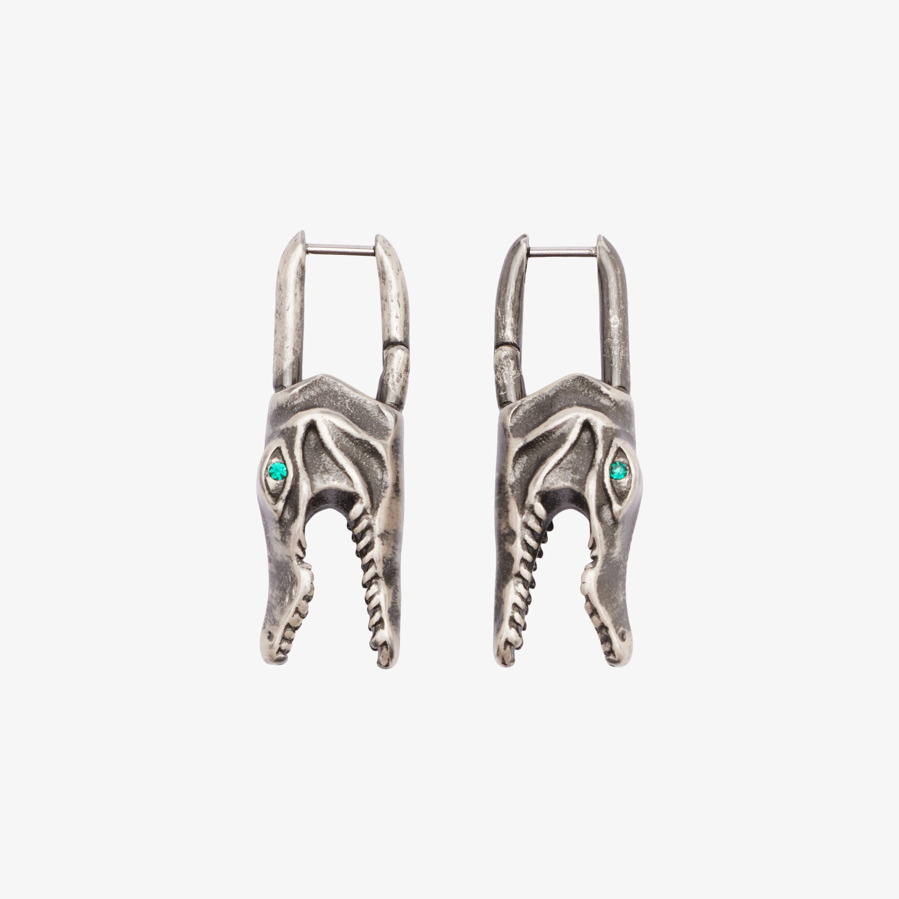 Crocodile Hoop Earrings Crocodile Hoop Earrings