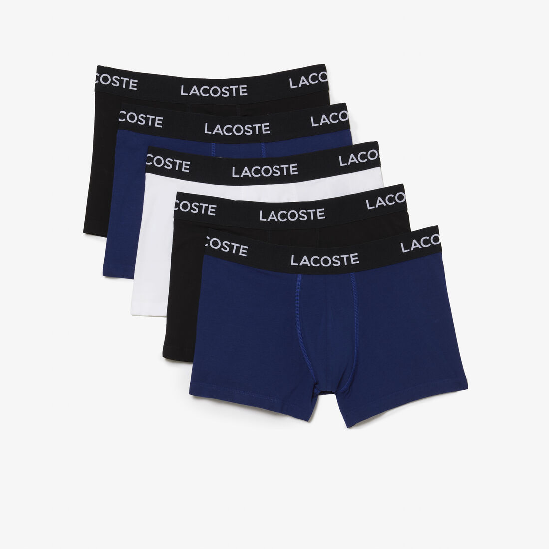 Men's 5-pack Lacoste Stretch Cotton Trunks Men's 5-pack Lacoste Stretch Cotton Trunks