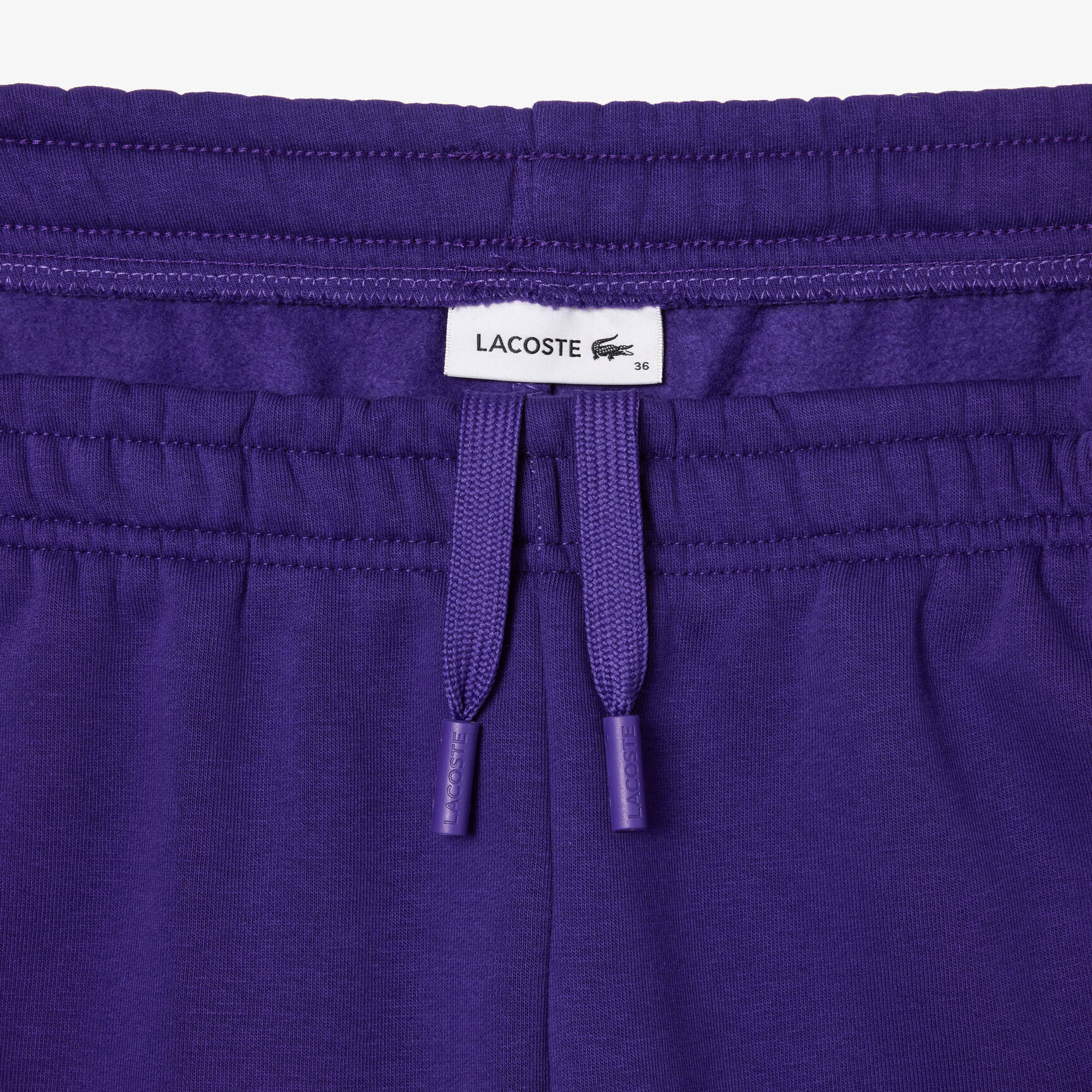 بنطال رياضي مقسم بألوان من نسيج إنترلوك قطني