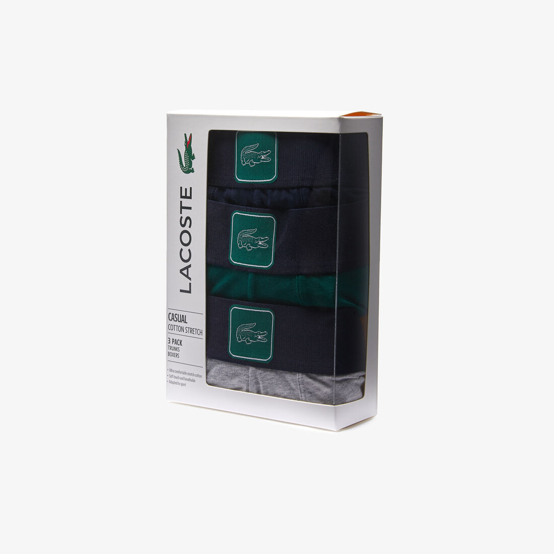 Men’s Stretch Cotton Trunk 3-Pack Men’s Stretch Cotton Trunk 3-Pack