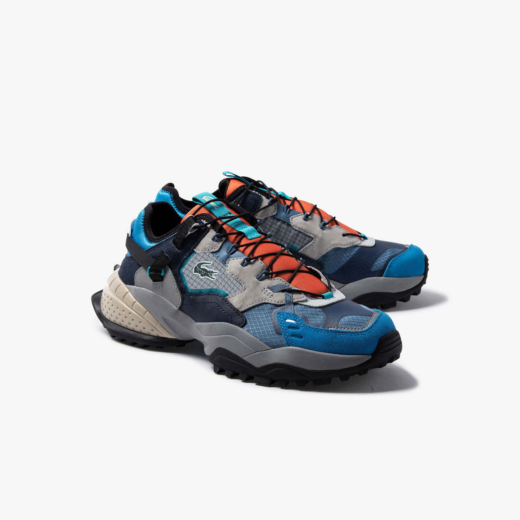 Men's L-Guard Breaker Textile and Suede Sneakers Men's L-Guard Breaker Textile and Suede Sneakers