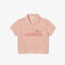 boys  lacoste organic cotton branded polo shirt