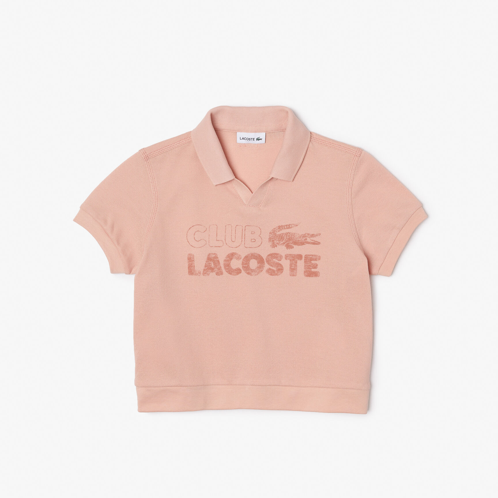 Boys' Lacoste Organic Cotton Branded Polo Shirt Boys' Lacoste Organic Cotton Branded Polo Shirt