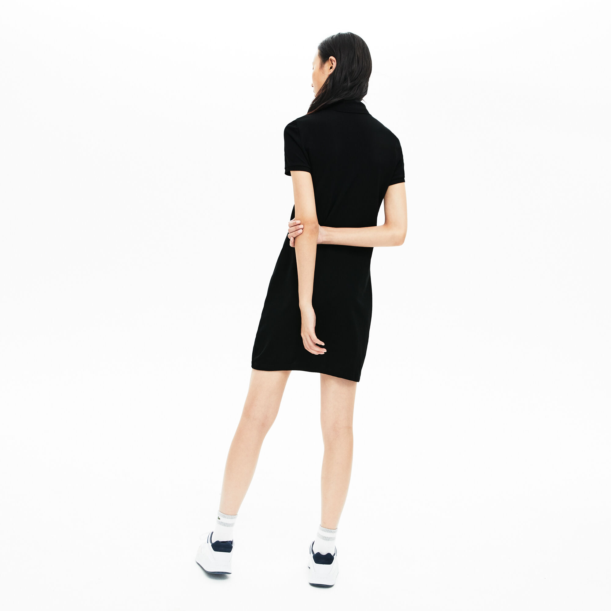 Women's Stretch Cotton Mini Piqué Polo Dress